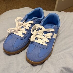 No Boundaries Blue and White Sneakers